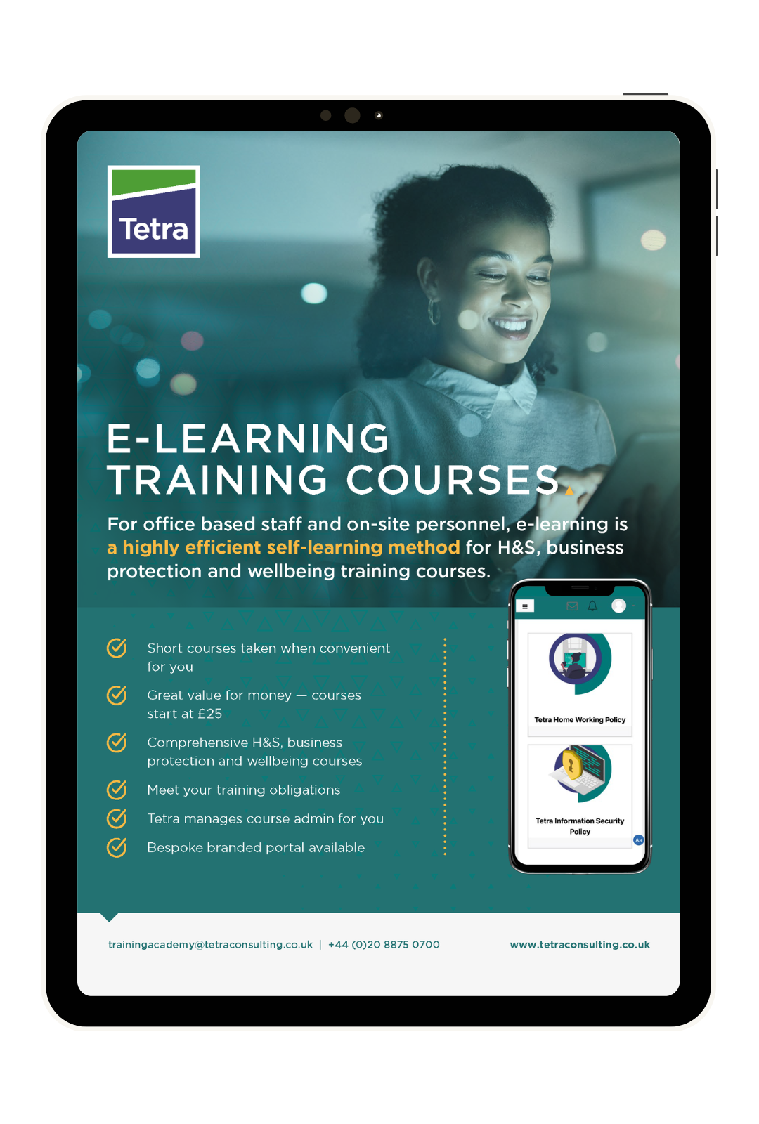 Tetra eLearning Leaflet